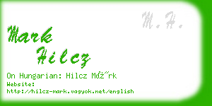 mark hilcz business card